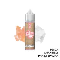 PAN DI SPAGNA CHANTILLY E PESCA PREMIX BAKERY DRIP RELOAD VAPE - Mix 'n vape