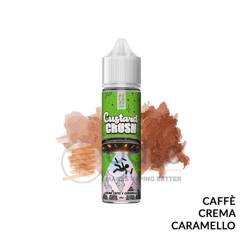 CREMA CAFFÈ E CARAMELLO PREMIX CUSTARD CRUSH RELOAD VAPE - Mix 'n vape