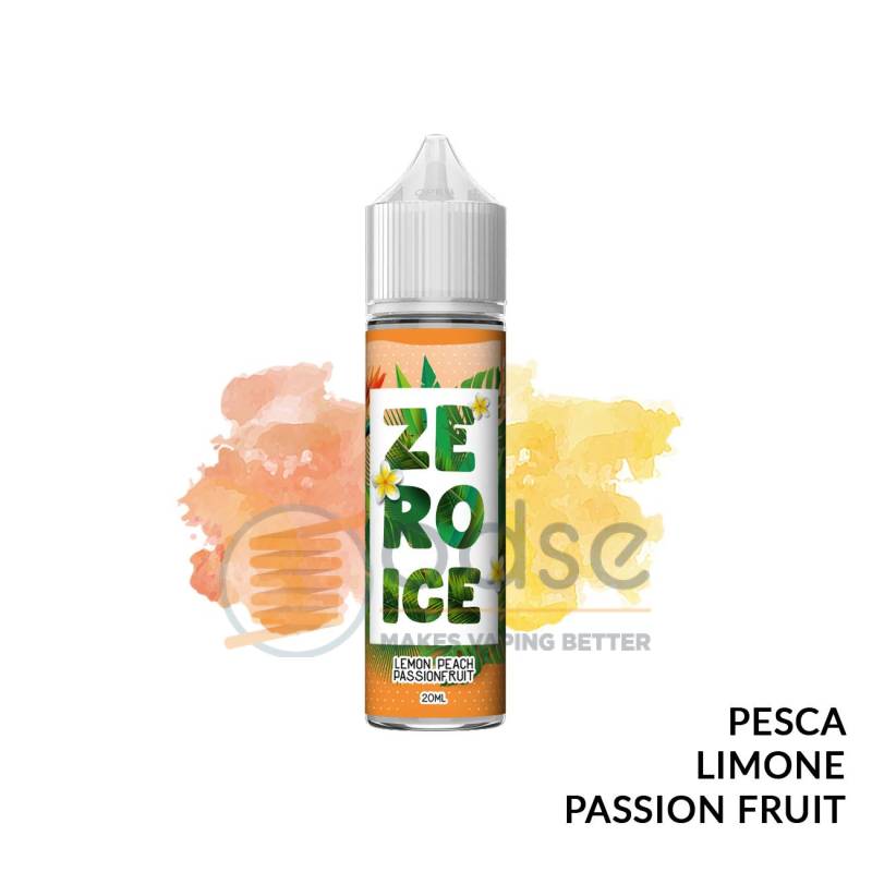 LEMON PEACH PASSION FRUIT PREMIX ZERO ICE RELOAD VAPE - Mix 'n vape