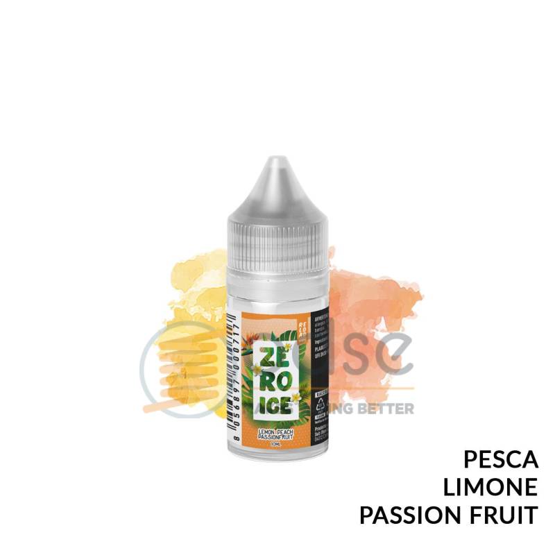 LEMON PEACH PASSION FRUIT MINI PREMIX ZERO ICE RELOAD VAPE - Mini Mix 'n vape