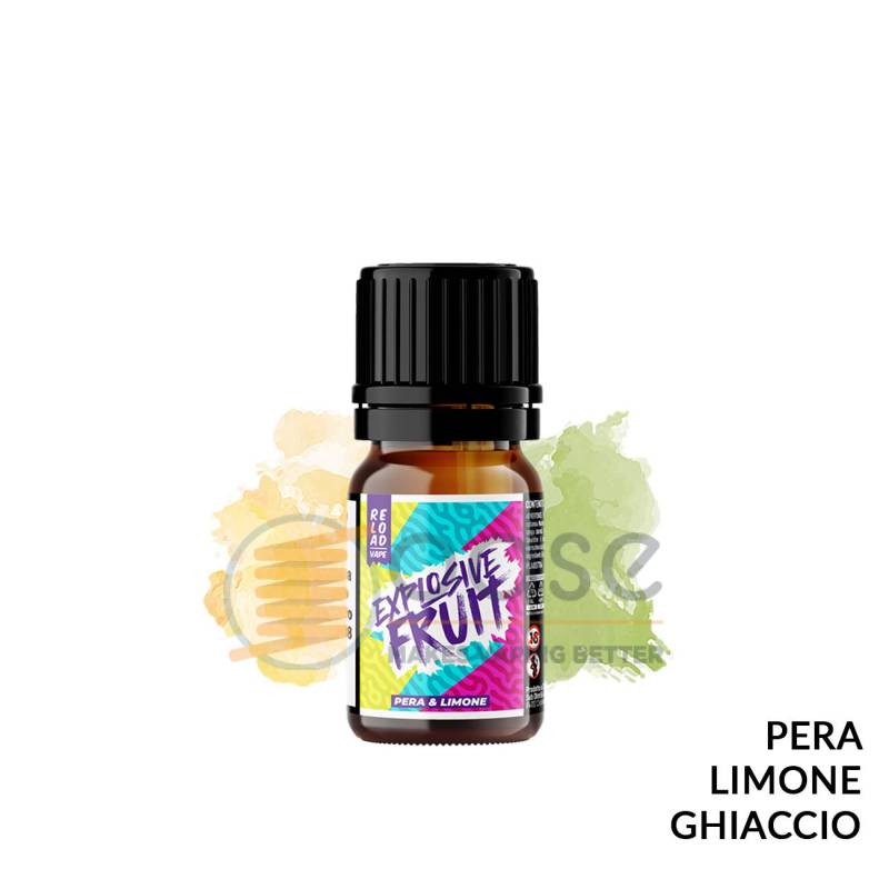 PERA & LIMONE AROMA EXPLOSIVE FRUIT RELOAD VAPE - Fruttati