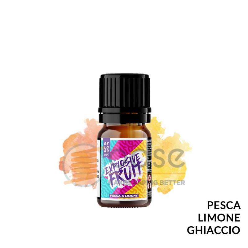 PESCA & LIMONE AROMA EXPLOSIVE FRUIT RELOAD VAPE - Fruttati