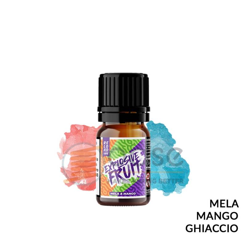 MELA & MANGO AROMA EXPLOSIVE FRUIT RELOAD VAPE - Fruttati
