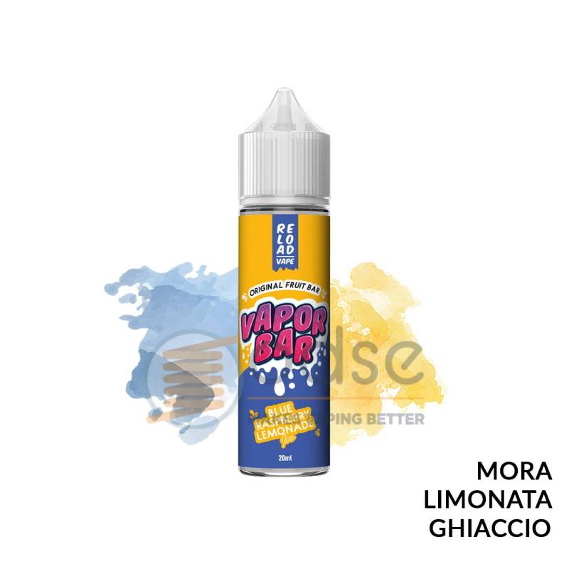 BLUE RASPBERRY LEMONADE ICE PREMIX VAPORBAR RELOAD VAPE - Mix 'n vape