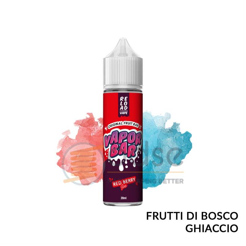 RED BERRY ICE PREMIX VAPORBAR RELOAD VAPE - Mix 'n vape