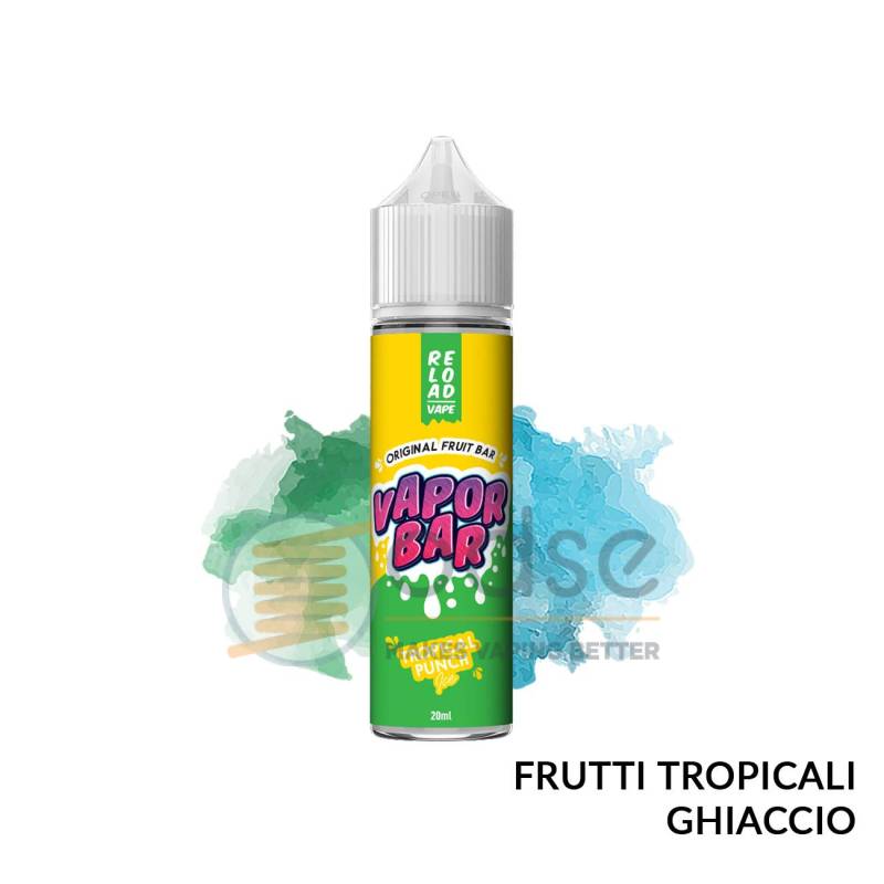 TROPICAL PUNCH ICE PREMIX VAPORBAR RELOAD VAPE - Mix 'n vape