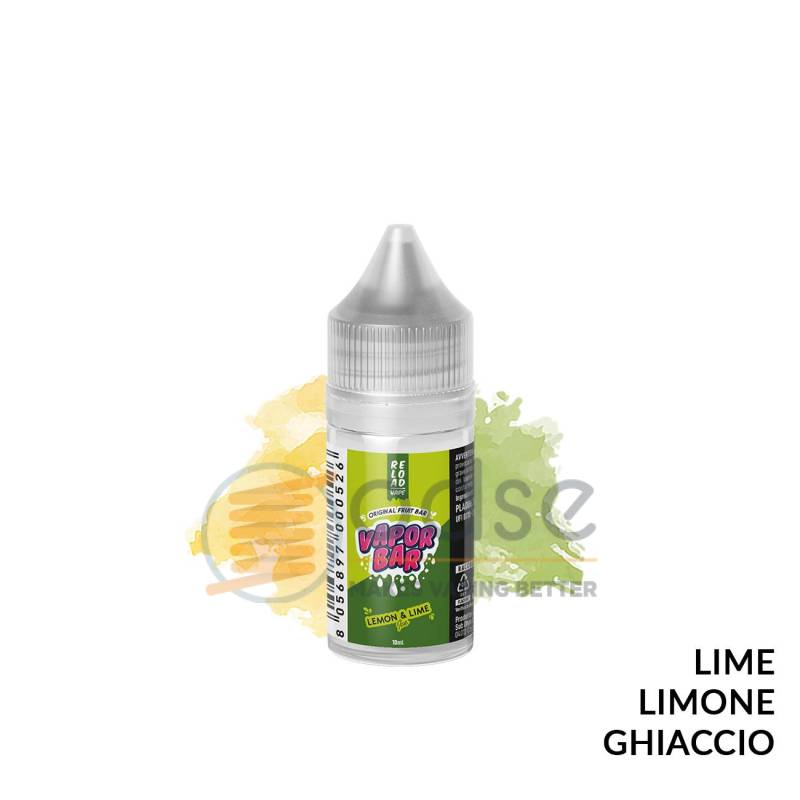 LEMON & LIME ICE MINI PREMIX VAPORBAR RELOAD VAPE - Mini Mix 'n vape