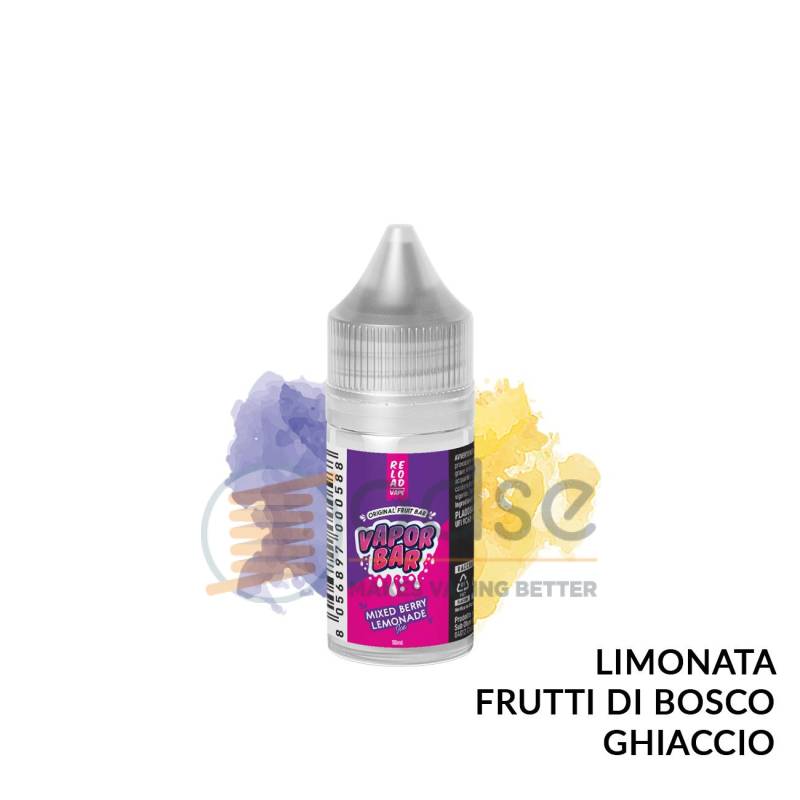 MIXED BERRY LEMONADE ICE MINI PREMIX VAPORBAR RELOAD VAPE - Mini Mix 'n vape