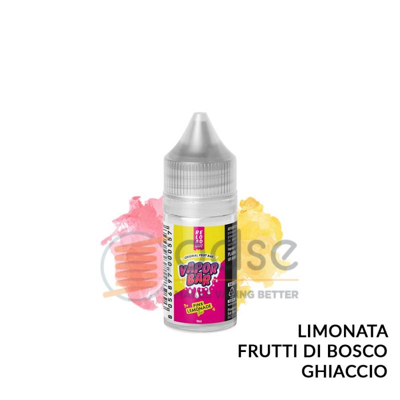 PINK LEMONADE ICE MINI PREMIX VAPORBAR RELOAD VAPE - Mini Mix 'n vape