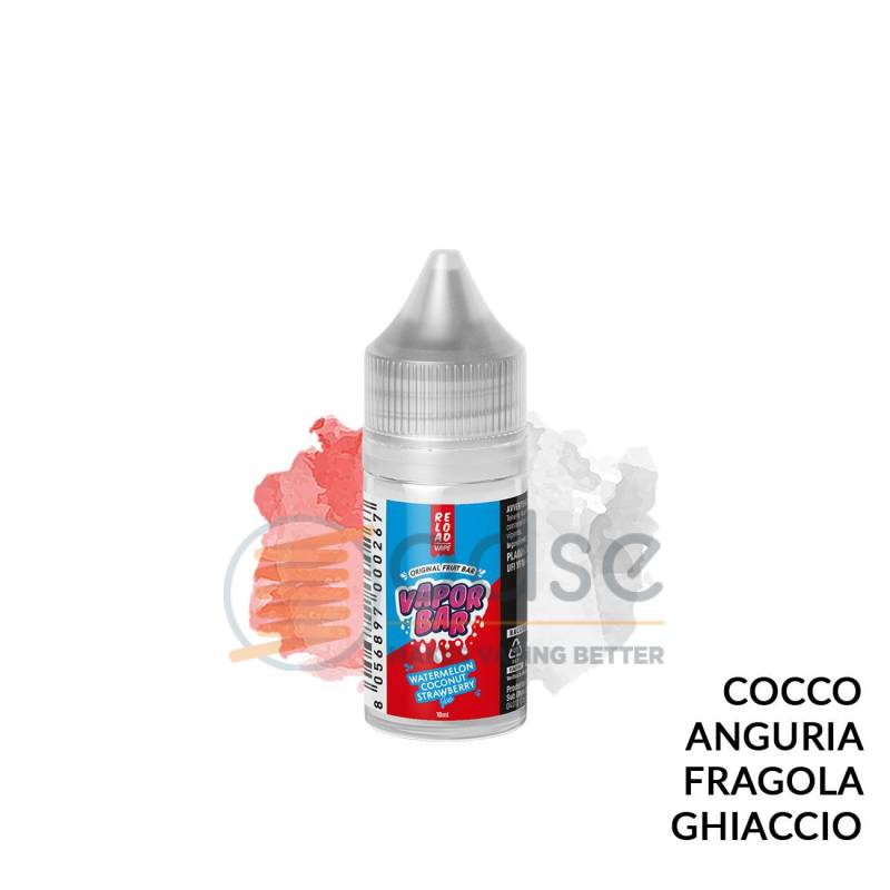 WATERMELON COCONUT STRAWBERRY ICE MINI PREMIX VAPORBAR RELOAD VAPE - Mini Mix 'n vape