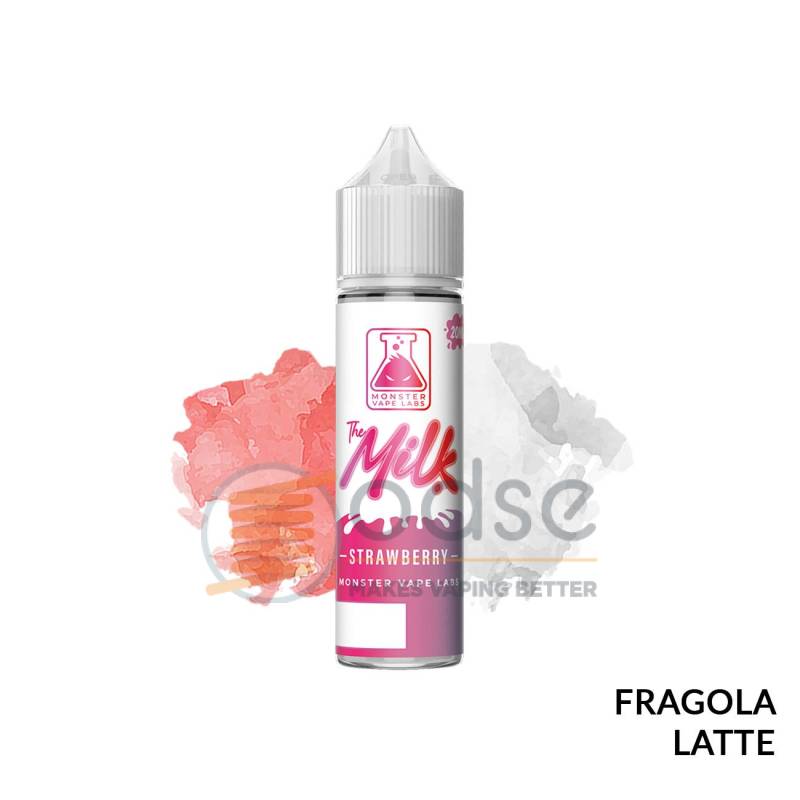 STRAWBERRY MILK PREMIX MONSTER VAPE LABS - Mix 'n vape