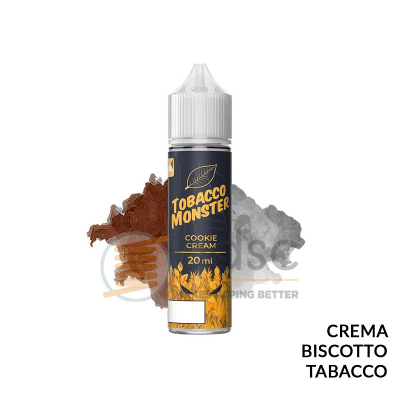 COOKIE CREAM TOBACCO PREMIX MONSTER VAPE LABS - Mix 'n vape