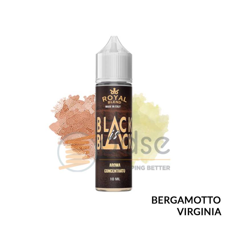 BLACK IS BLACK PREMIX ROYAL BLEND - Mix 'n vape