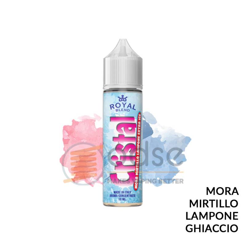 MORA MIRTILLO LAMPONE PREMIX CRISTAL ROYAL BLEND - Mix 'n vape