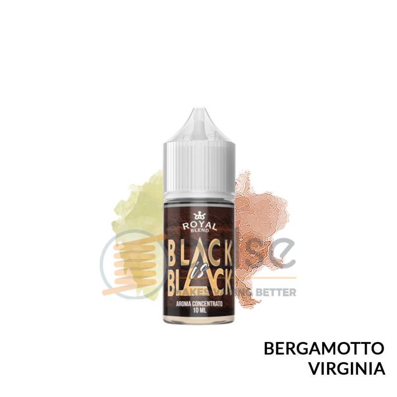 BLACK IS BLACK MINI PREMIX ROYAL BLEND - Mini Mix 'n vape