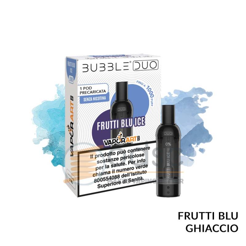 FRUTTI BLU ICE POD PRECARICATA BUBBLE DUO VAPORART - Pod precaricate