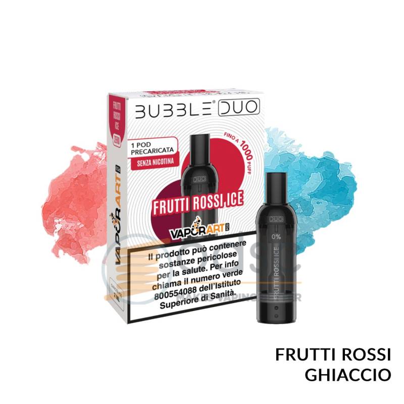 FRUTTI ROSSI ICE POD PRECARICATA BUBBLE DUO VAPORART - Pod precaricate