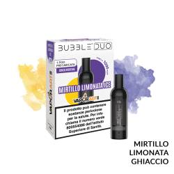 MIRTILLO LIMONATA ICE POD PRECARICATA BUBBLE DUO VAPORART - Pod precaricate