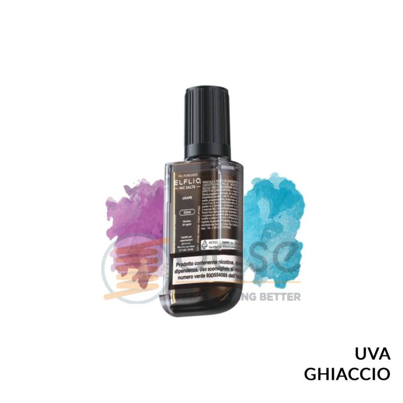 GRAPE LIQUIDO RICARICA SHAKING EB6000 ELFBAR 10 ML - Pod precaricate