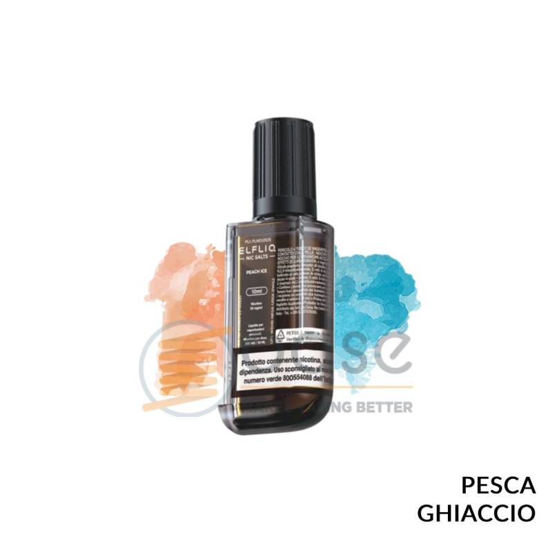 PEACH ICE LIQUIDO RICARICA SHAKING EB6000 ELFBAR 10 ML - Pod precaricate