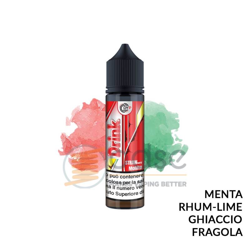 MOHITO STRAWBERRY PREMIX DRINK DYPRINTECH - Mix 'n vape