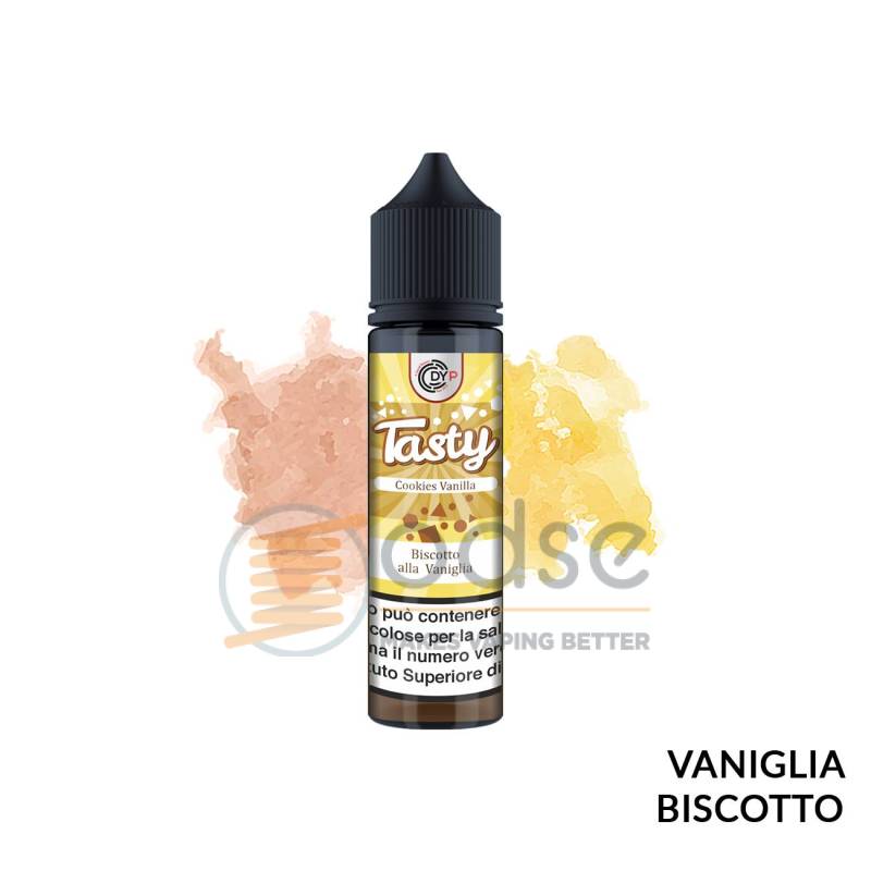 COOKIES VANILLA PREMIX TASTY DYPRINTECH - Mix 'n vape