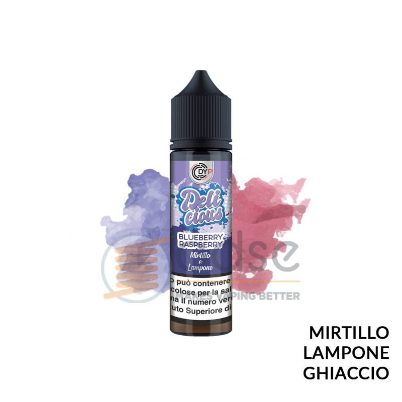 BLUEBERRY SOUR RASPBERRY PREMIX DELICIOUS DYPRINTECH - Mix 'n vape