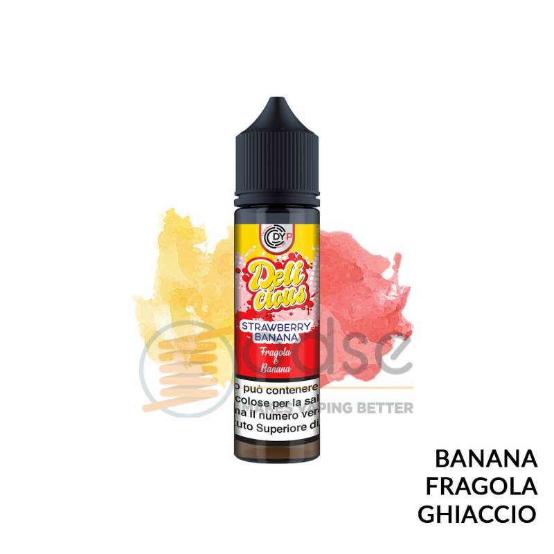 STRAWBERRY BANANA PREMIX DELICIOUS DYPRINTECH - Mix 'n vape