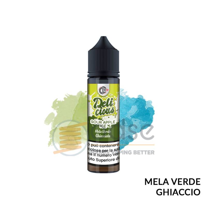 SOUR APPLE ICE PREMIX DELICIOUS DYPRINTECH - Mix 'n vape