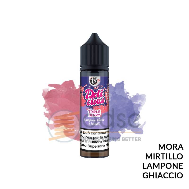 TRIPLE BERRY PREMIX DELICIOUS DYPRINTECH - Mix 'n vape