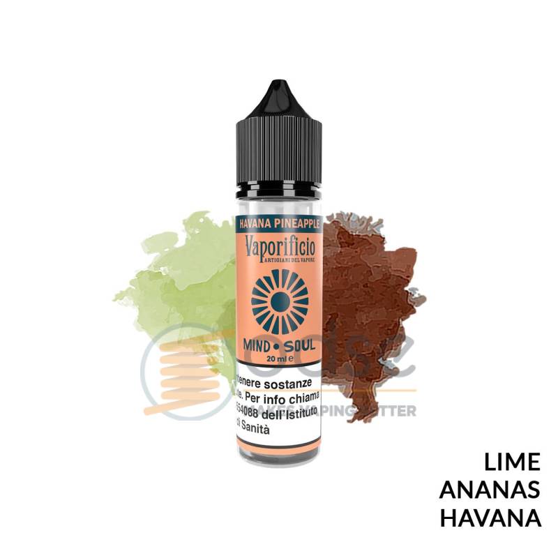 HAVANA PINEAPPLE PREMIX MIND SOUL VAPORIFICIO - Mix 'n vape