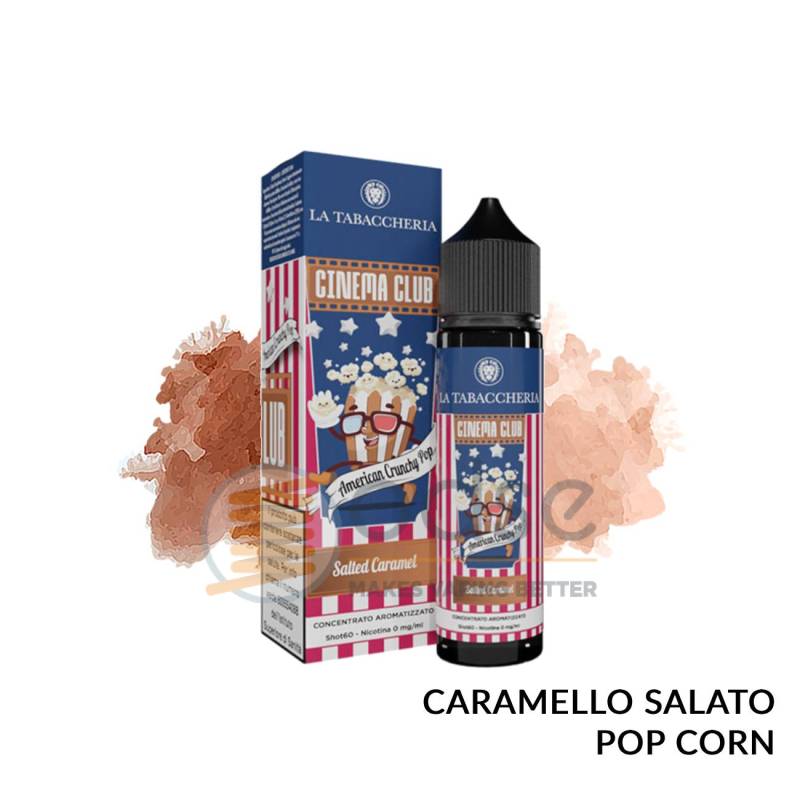 SALTED CARAMEL PREMIX CINEMA CLUB LA TABACCHERIA - Mix 'n vape