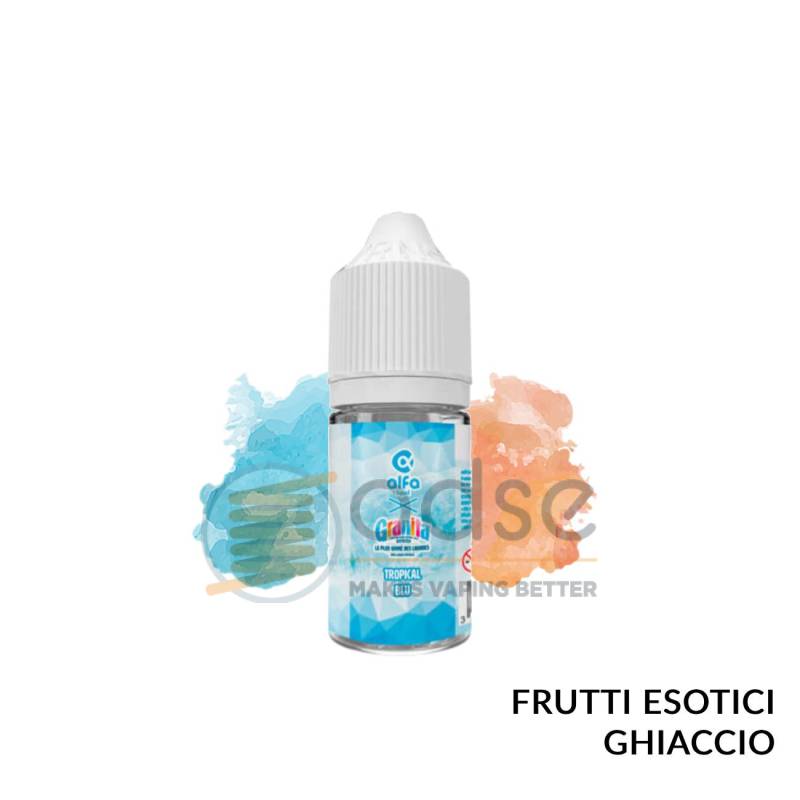 TROPICAL BLU MINI PREMIX GRANITA ALFALIQUID - Mini Mix 'n vape