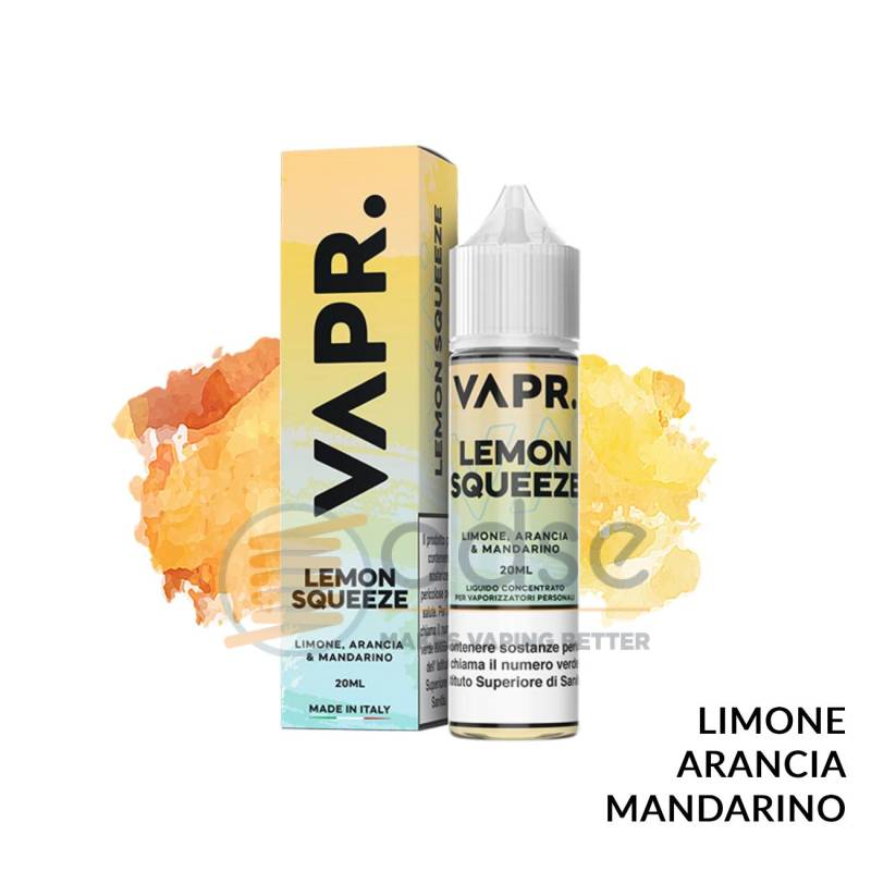 LEMON SQUEEZE PREMIX VAPR. - Mix 'n vape