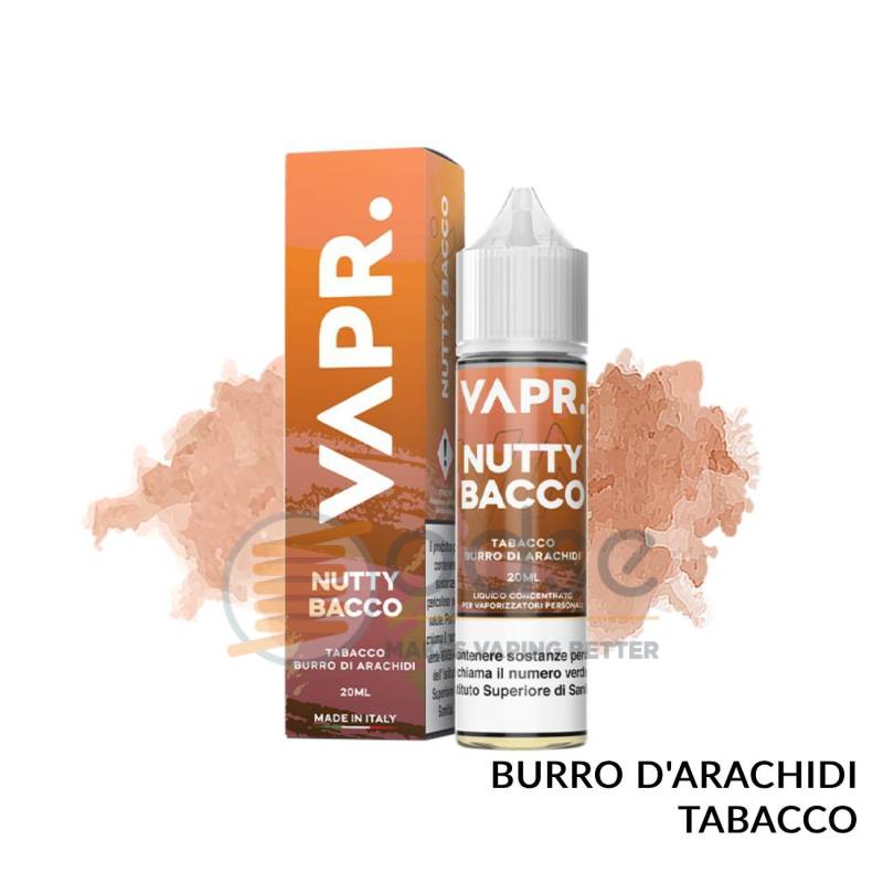 NUTTY BACCO PREMIX VAPR. - Mix 'n vape