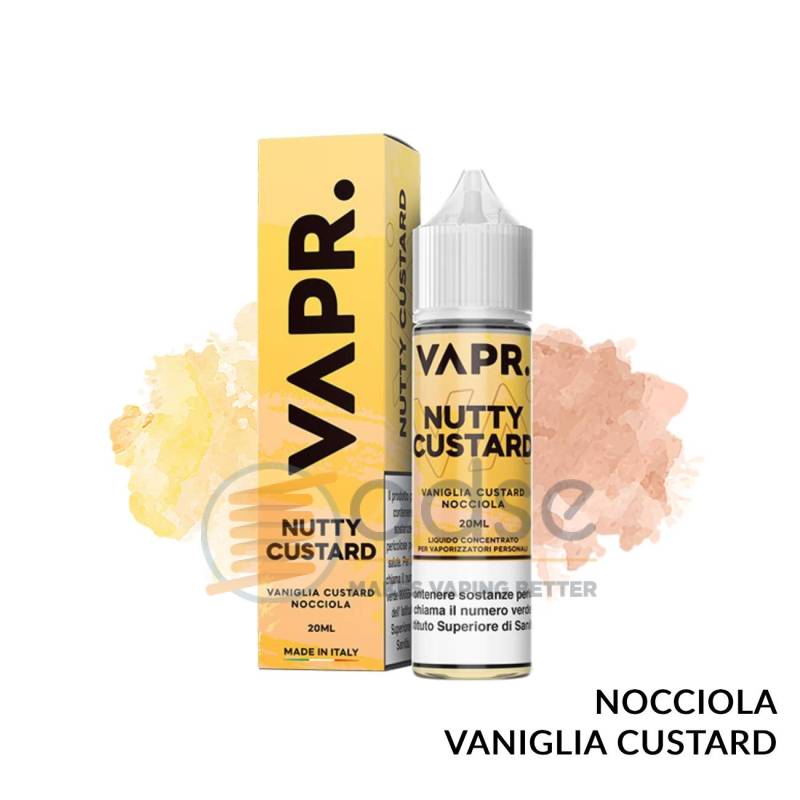 NUTTY CUSTARD PREMIX VAPR. - Mix 'n vape