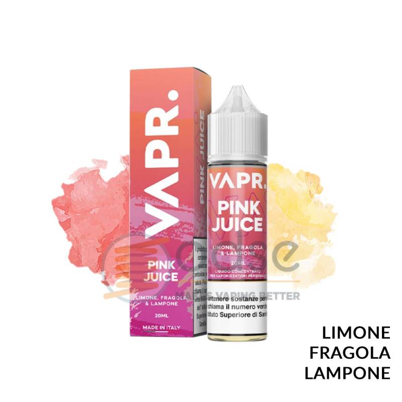 PINK JUICE PREMIX VAPR. - Mix 'n vape