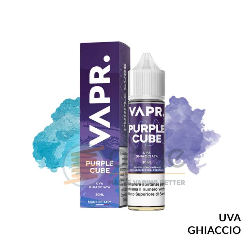 PURPLE CUBE PREMIX VAPR. - Mix 'n vape