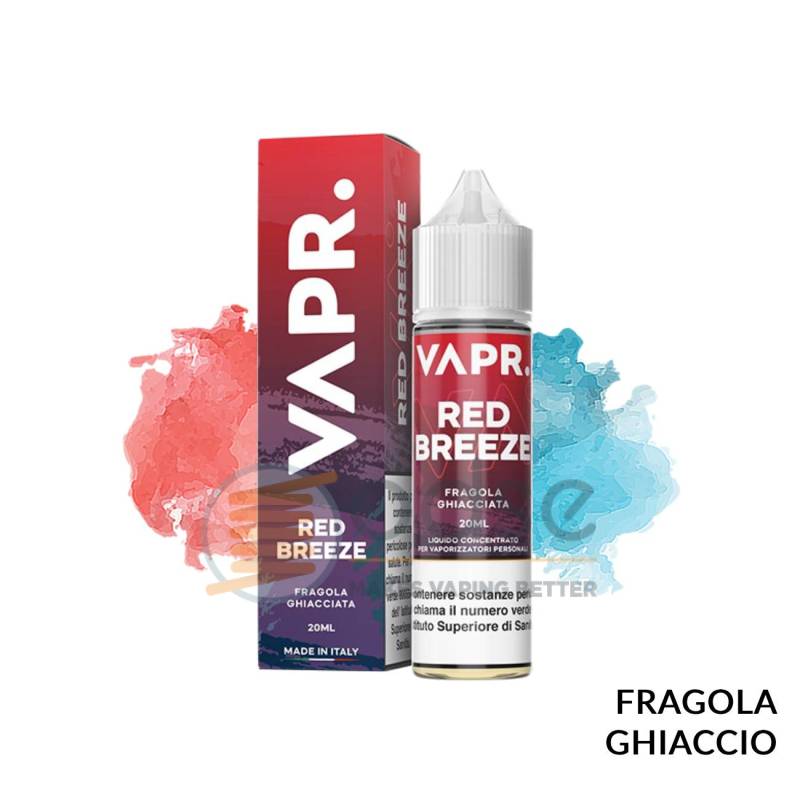 RED BREEZE PREMIX VAPR. - Mix 'n vape