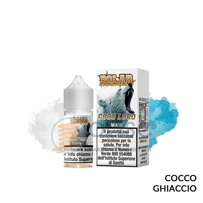 COCO LOCO MINI PREMIX POLAR TNT VAPE - Mini Mix 'n vape