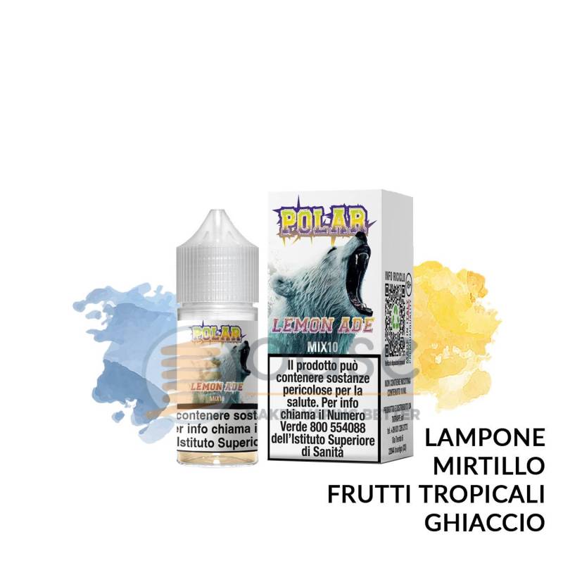 LEMON ADE MINI PREMIX POLAR TNT VAPE - Mini Mix 'n vape