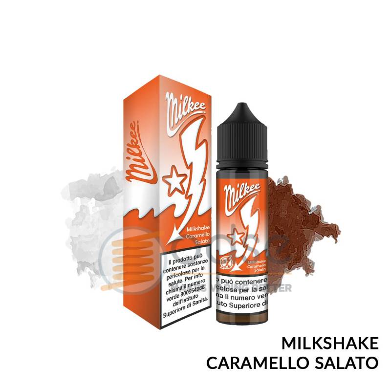 CARAMELLO SALATO PREMIX MILKEE HIGH VOLTAGE FLAVOURART - Mix 'n vape