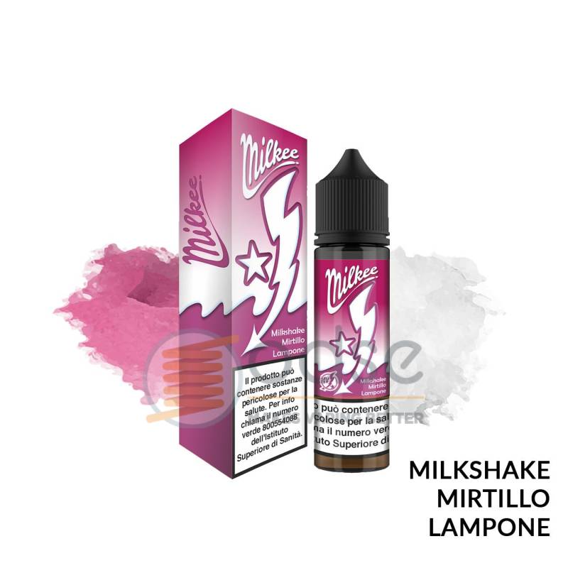 MIRTILLO E LAMPONE PREMIX MILKEE HIGH VOLTAGE FLAVOURART - Mix 'n vape