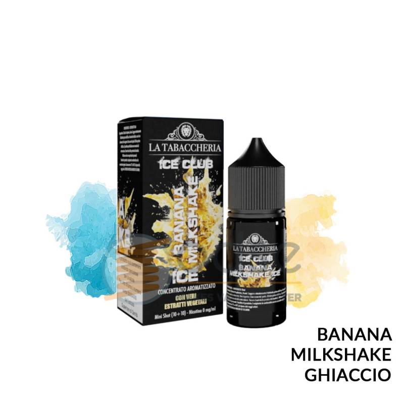 BANANA MILKSHAKE ICE MINI PREMIX ICE CLUB LA TABACCHERIA - Mini Mix 'n vape