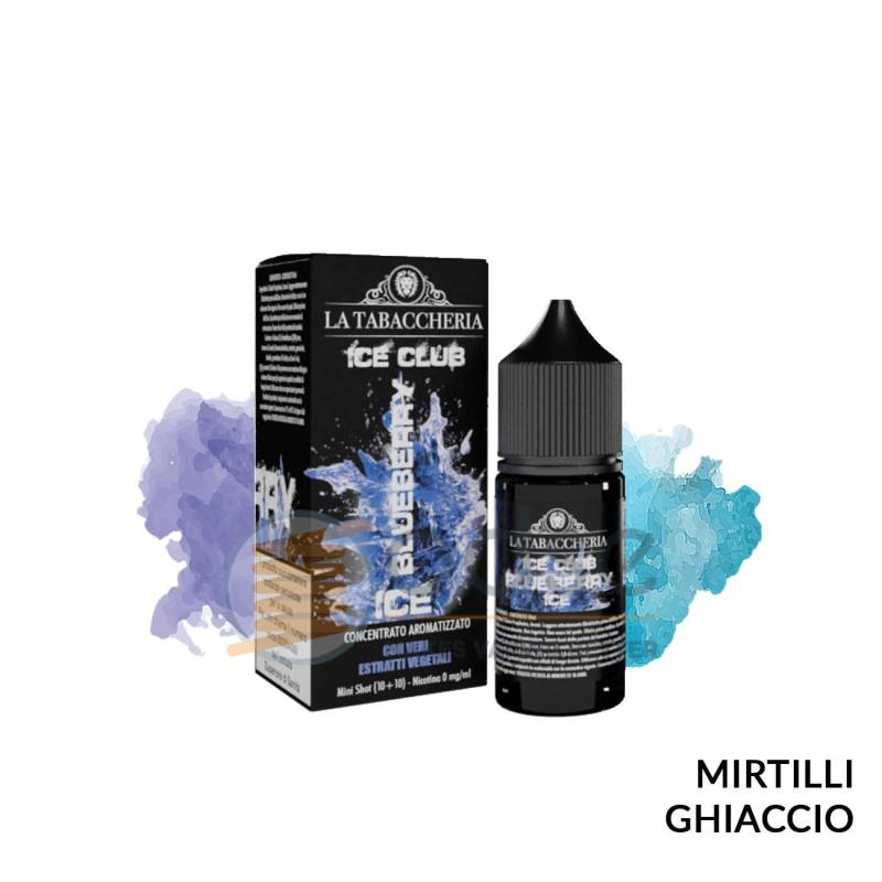 BLUEBERRY ICE MINI PREMIX ICE CLUB LA TABACCHERIA - Mini Mix 'n vape
