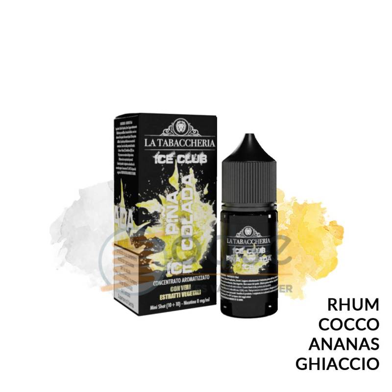 PINA COLADA ICE MINI PREMIX ICE CLUB LA TABACCHERIA - Mini Mix 'n vape