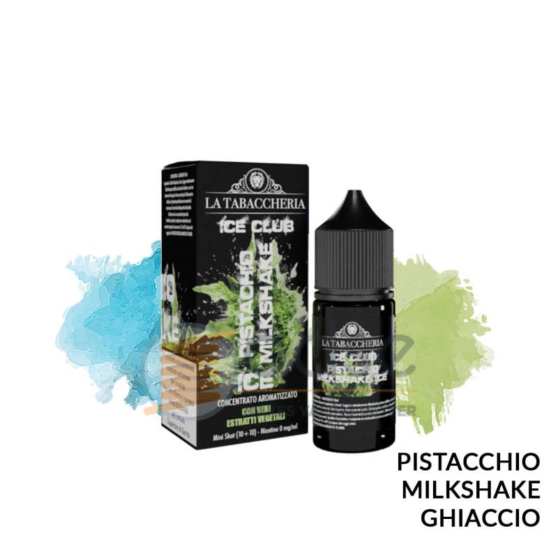 PISTACHIO MILKSHAKE ICE MINI PREMIX ICE CLUB LA TABACCHERIA - Mini Mix 'n vape