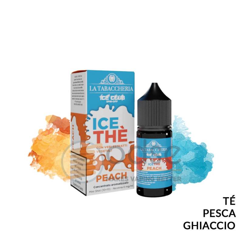 ICE THÈ PEACH MINI PREMIX ICE CLUB LA TABACCHERIA - Mini Mix 'n vape