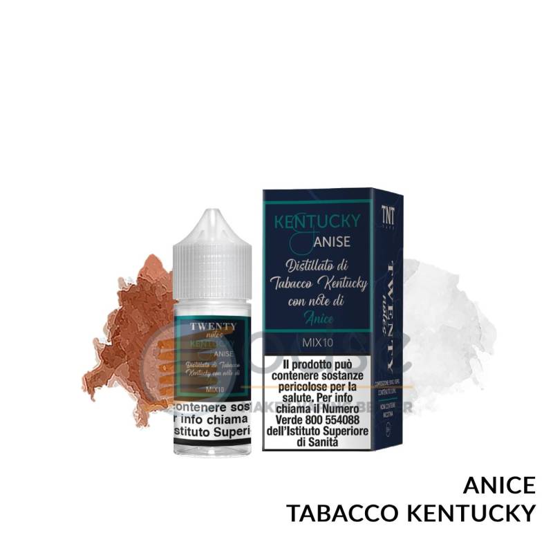 KENTUCKY E ANISE MINI PREMIX TWENTY NOTES TNT VAPE - Mini Mix 'n vape