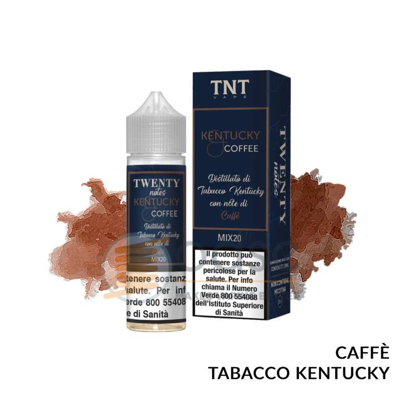 KENTUCKY E COFFEE PREMIX TWENTY NOTES TNT VAPE - Mix 'n vape